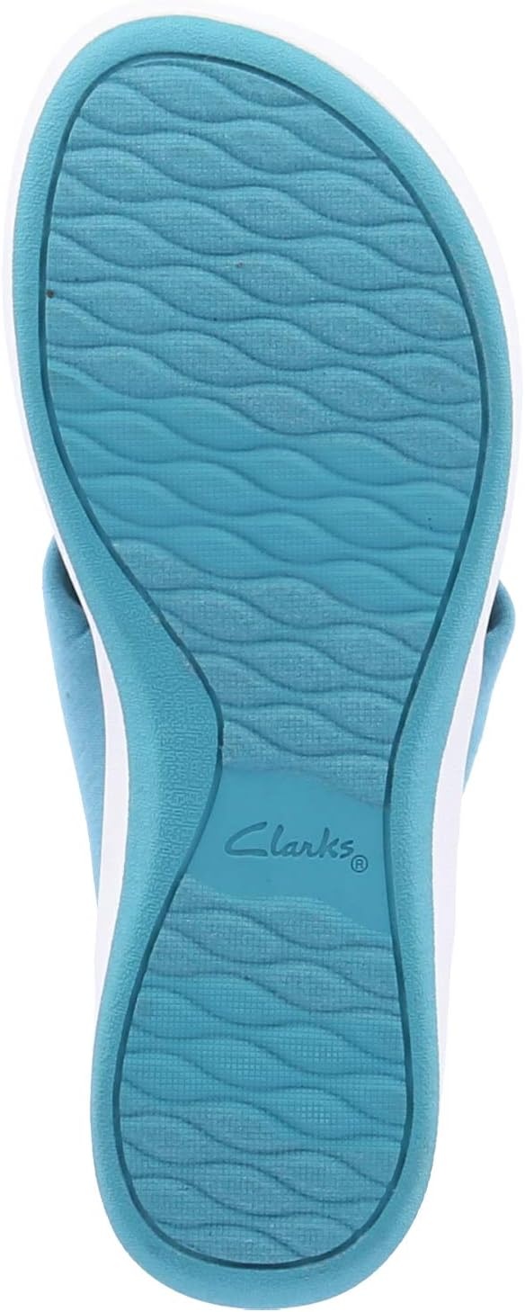 image:imageClarks Womens Arla Glison Flip FlopBlue Aqua Synthetic