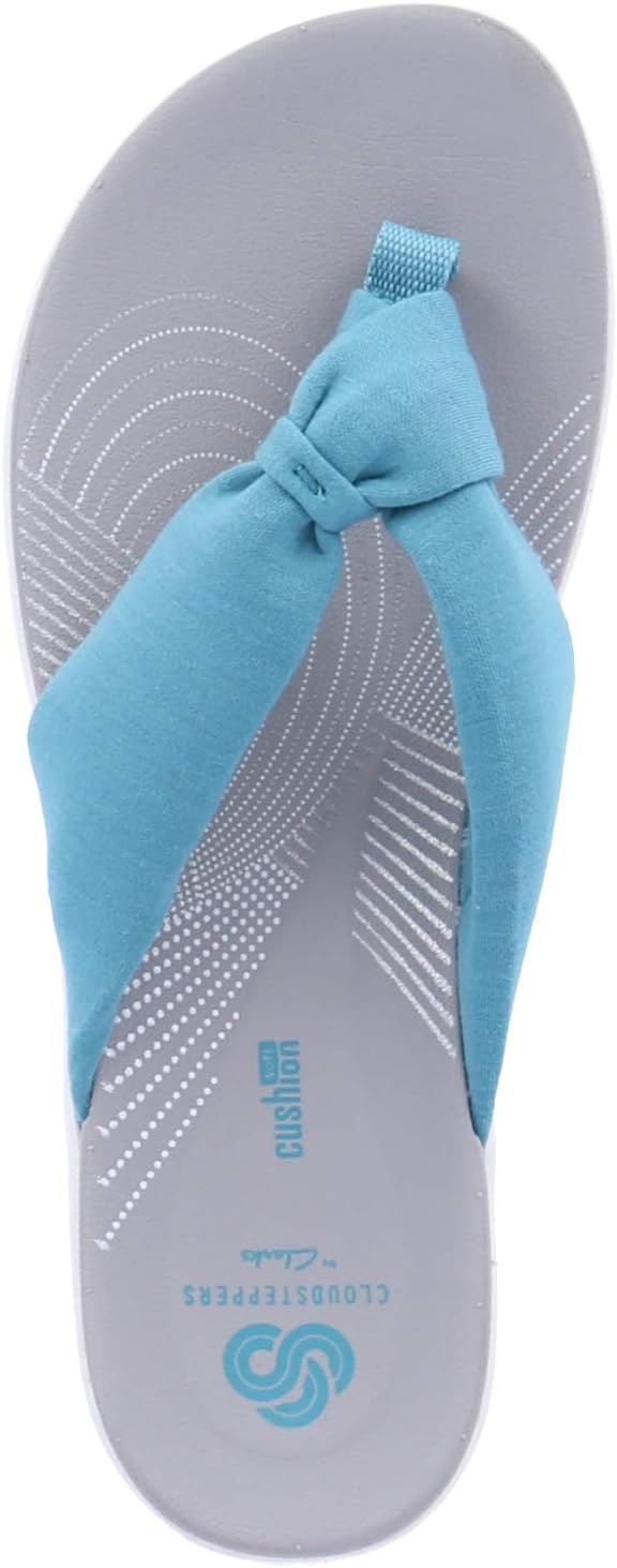 image:imageClarks Womens Arla Glison Flip FlopBlue Aqua Synthetic
