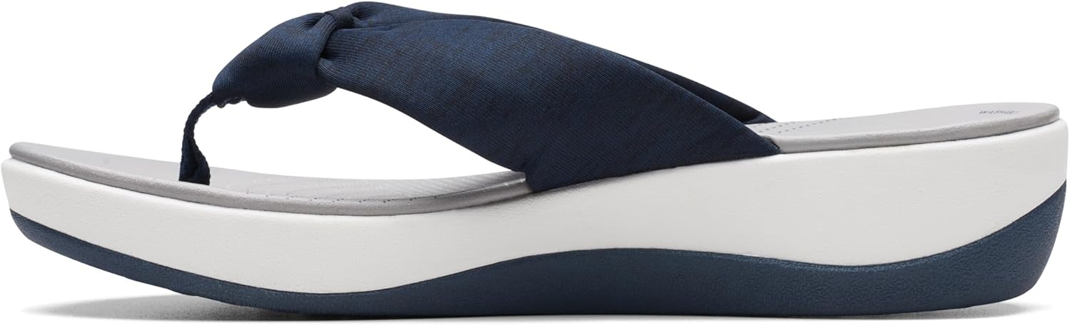 image:imageClarks Womens Arla Glison Flip FlopBlue Fabric