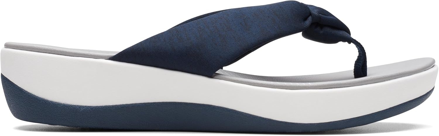 image:imageClarks Womens Arla Glison Flip FlopBlue Fabric