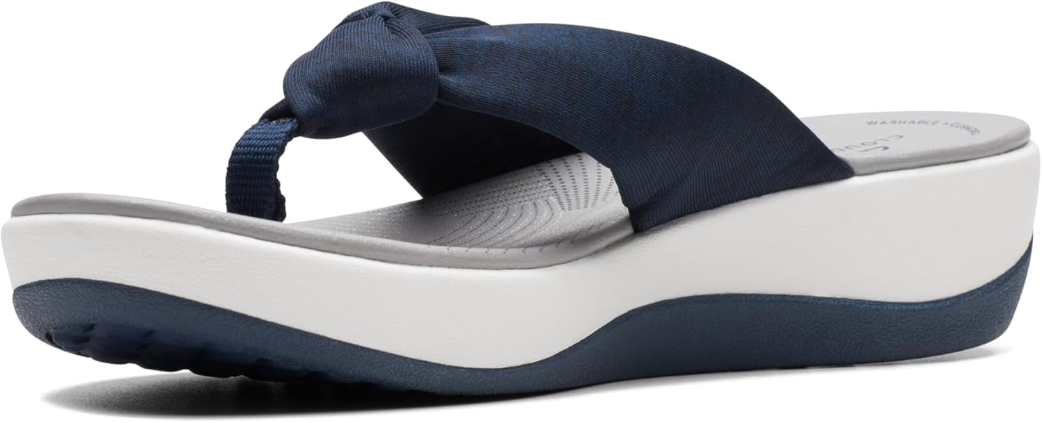 image:imageClarks Womens Arla Glison Flip FlopBlue Fabric