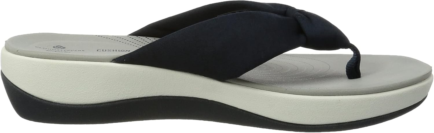 image:imageClarks Womens Arla Glison Flip FlopBlue Heather Fabric