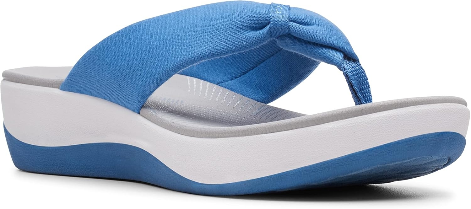 image:imageClarks Womens Arla Glison Flip FlopBlue Mid Blue Mid Blue