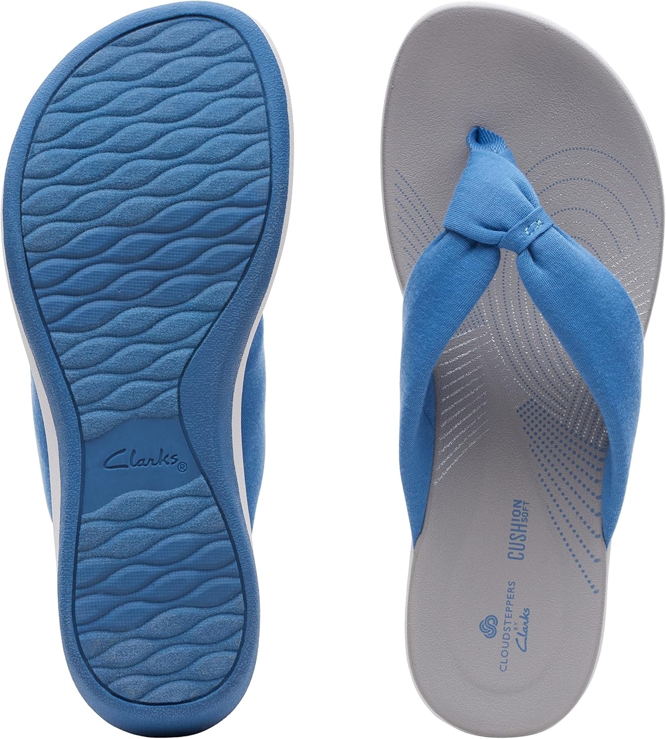 image:imageClarks Womens Arla Glison Flip FlopBlue Mid Blue Mid Blue