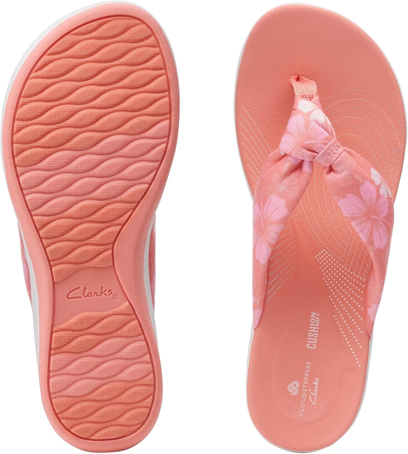 image:imageClarks Womens Arla Glison Flip FlopDark Peach