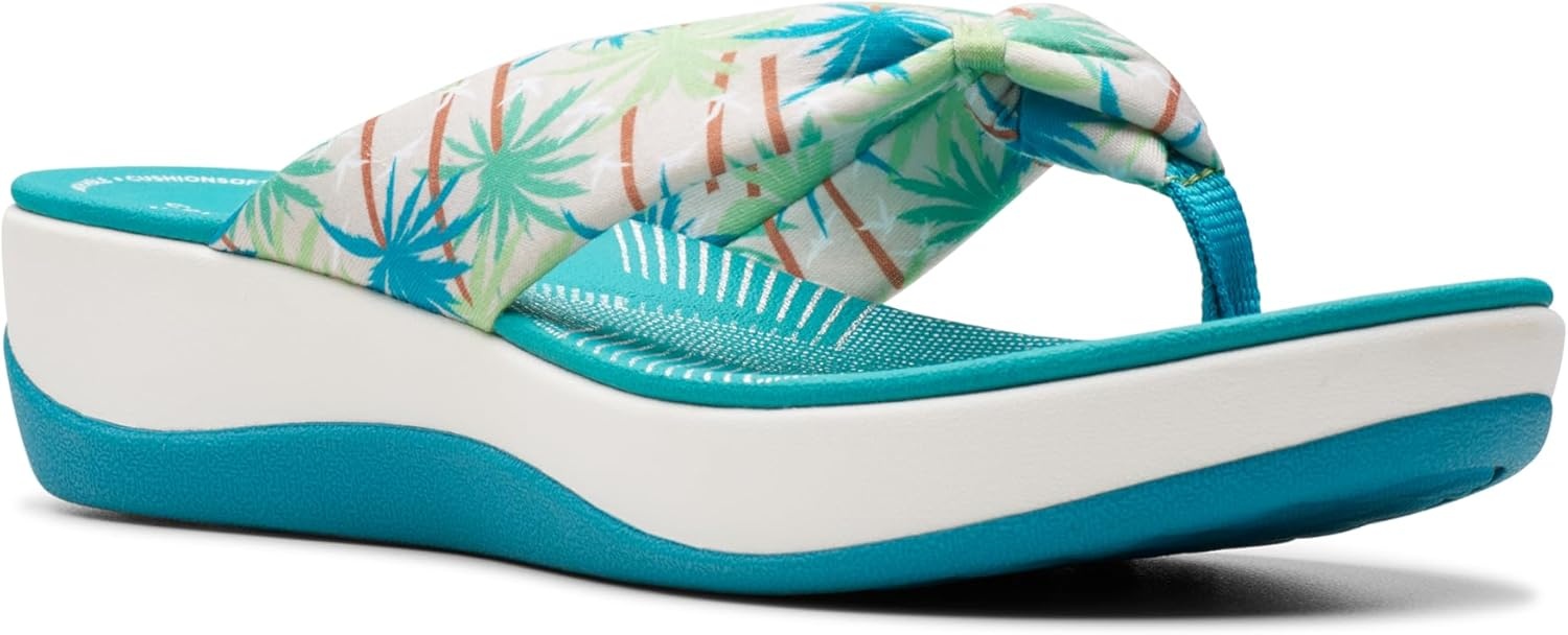 image:imageClarks Womens Arla Glison Flip FlopGreen Combi