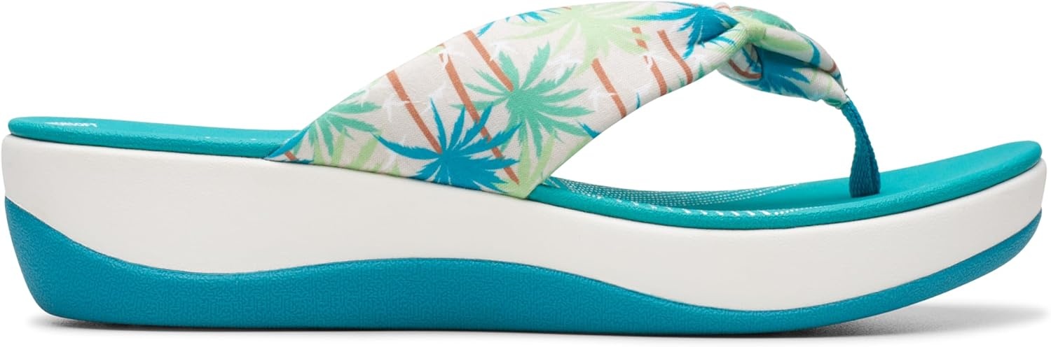 image:imageClarks Womens Arla Glison Flip FlopGreen Combi