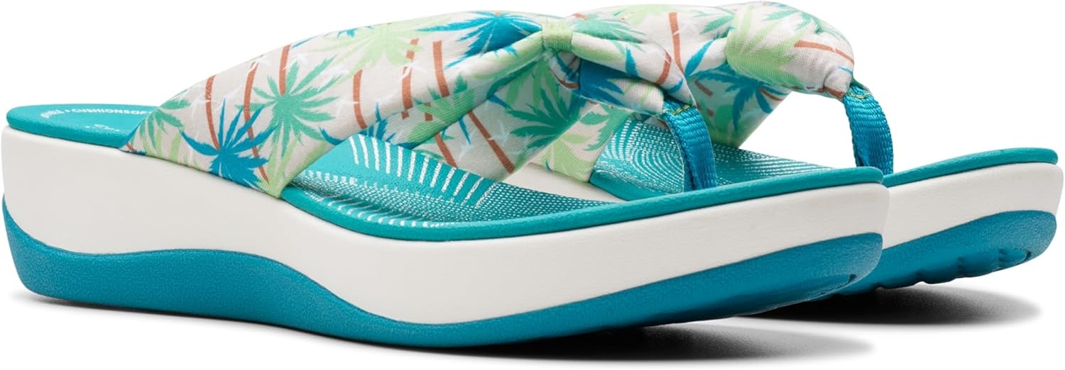 image:imageClarks Womens Arla Glison Flip FlopGreen Combi