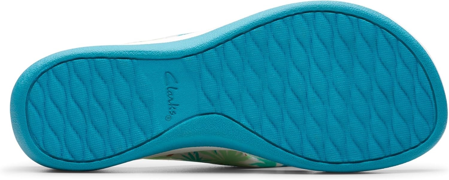 image:imageClarks Womens Arla Glison Flip FlopGreen Combi
