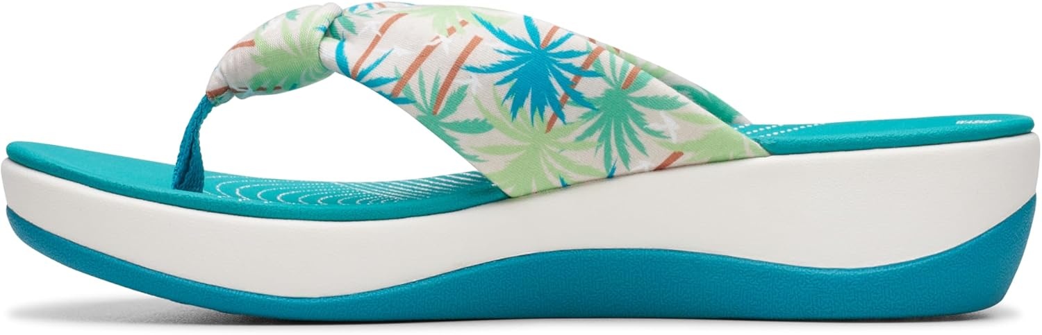 image:imageClarks Womens Arla Glison Flip FlopGreen Combi