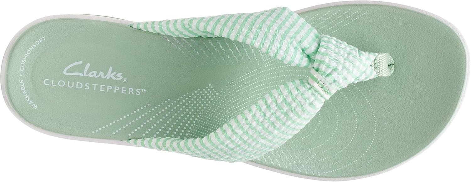 image:imageClarks Womens Arla Glison Flip FlopGreen White