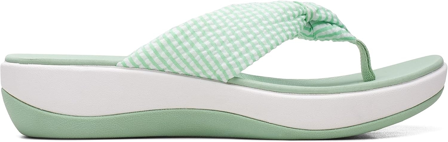 image:imageClarks Womens Arla Glison Flip FlopGreen White