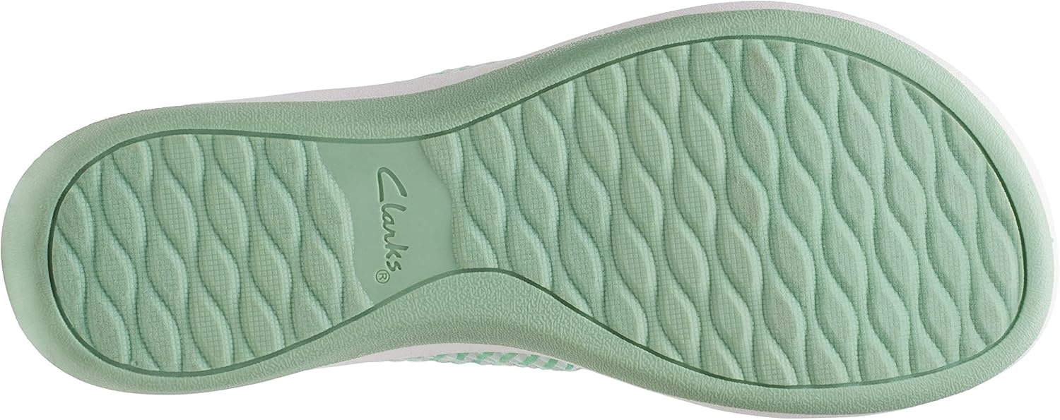 image:imageClarks Womens Arla Glison Flip FlopGreen White