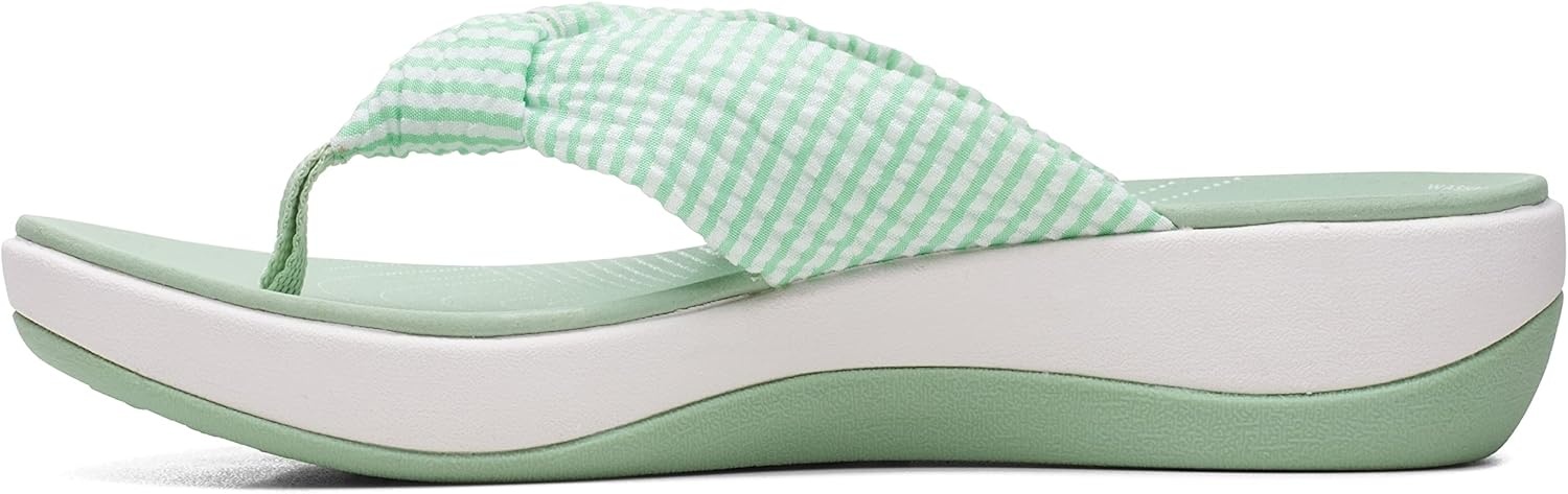 image:imageClarks Womens Arla Glison Flip FlopGreen White