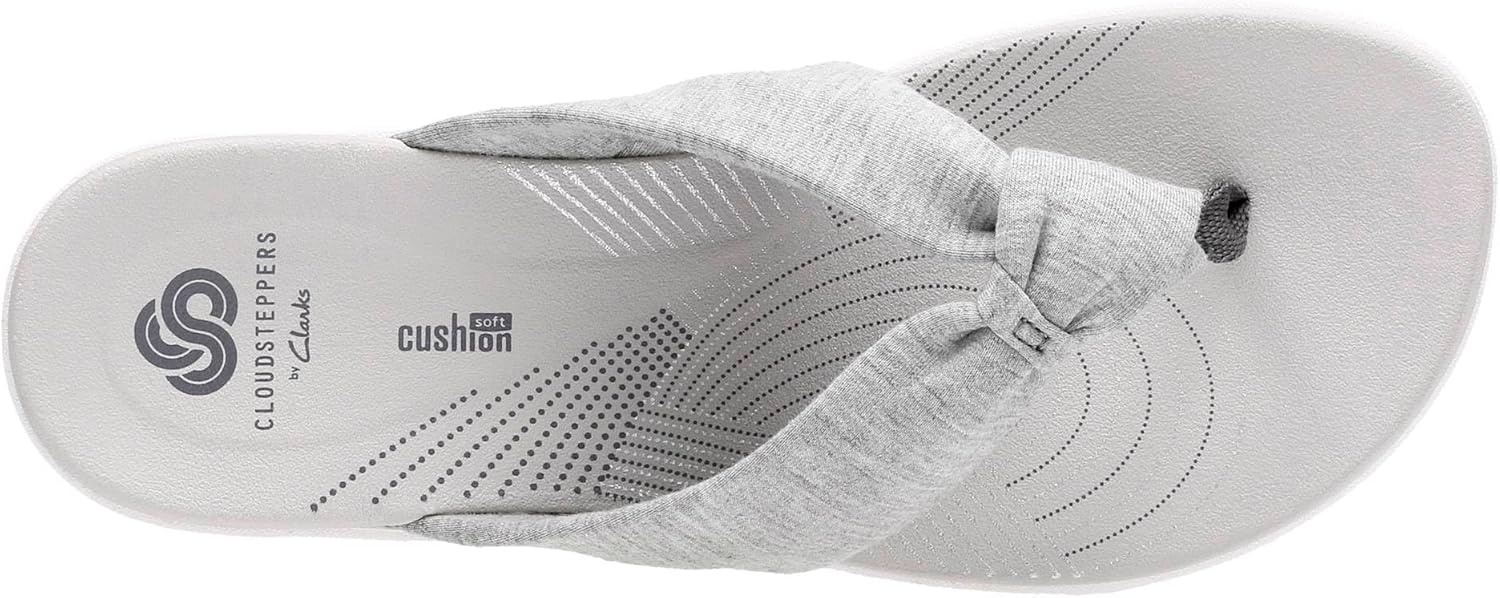 image:imageClarks Womens Arla Glison Flip FlopGrey Fabric