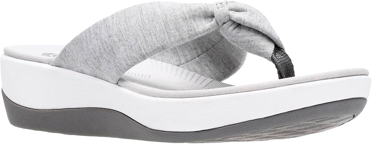 image:imageClarks Womens Arla Glison Flip FlopGrey Fabric
