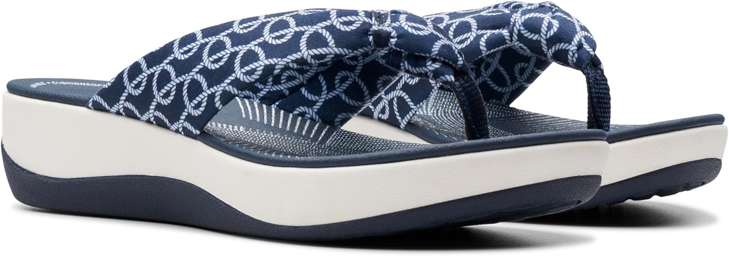 image:imageClarks Womens Arla Glison Flip FlopIndigo Print