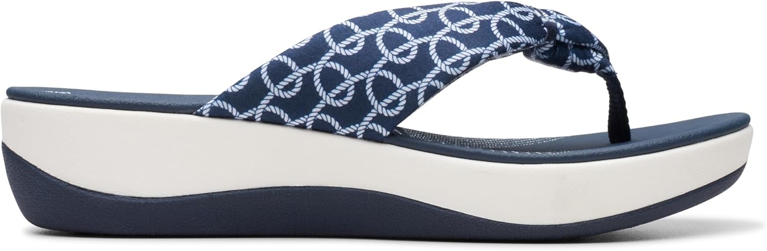 image:imageClarks Womens Arla Glison Flip FlopIndigo Print