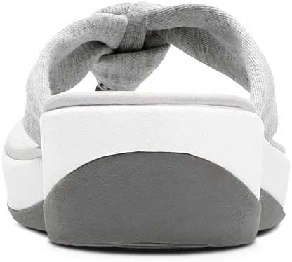 image:imageClarks Womens Arla Glison Flip FlopLight Grey Heather Textile