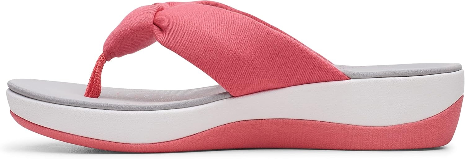 image:imageClarks Womens Arla Glison Flip FlopRed Raspberry Raspberry