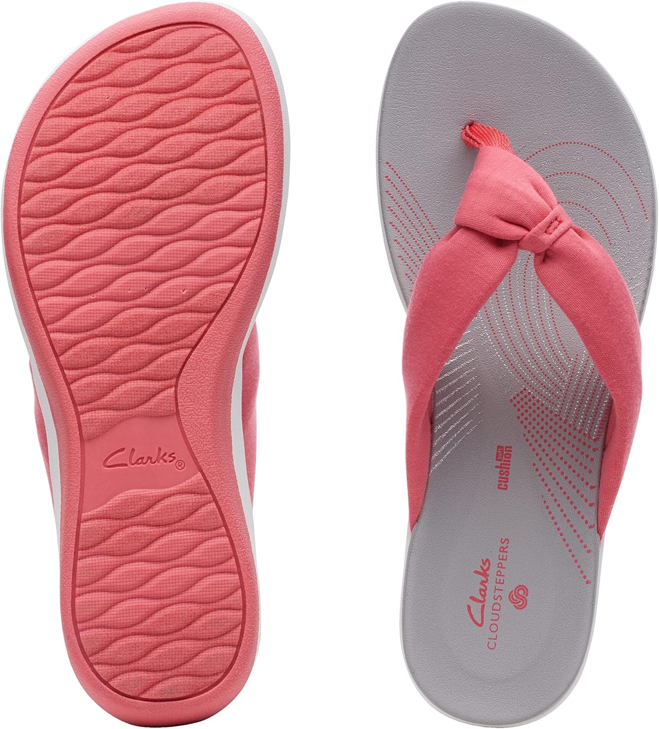 image:imageClarks Womens Arla Glison Flip FlopRed Raspberry Raspberry