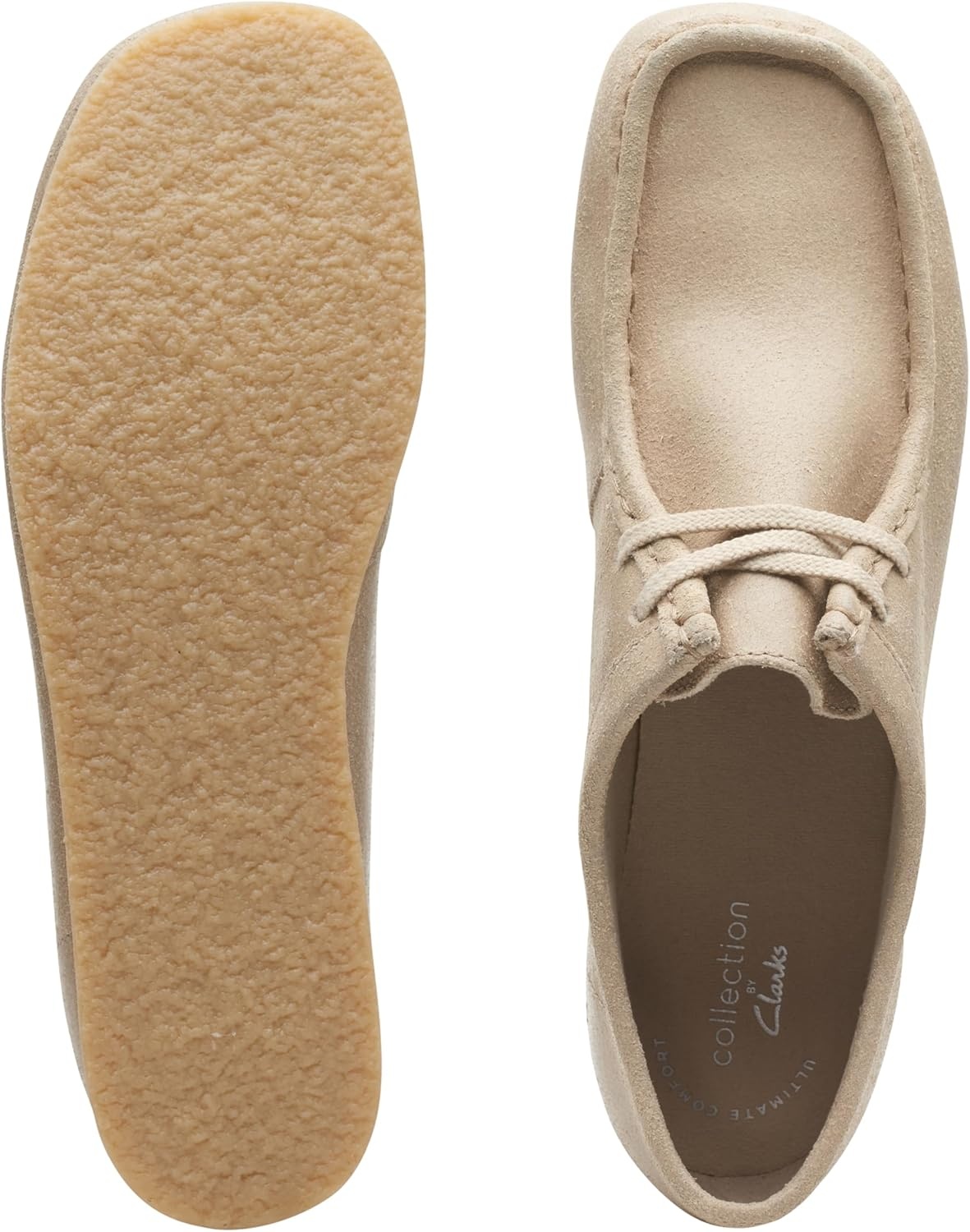image:imageClarks Womens Padmora OxfordBeige Distressed