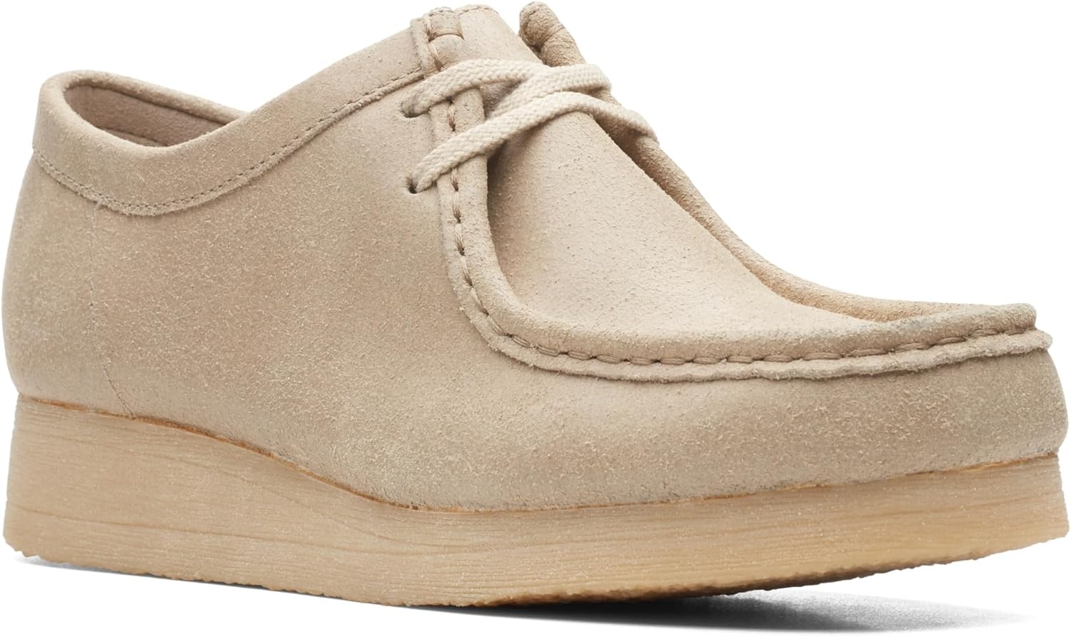 image:imageClarks Womens Padmora OxfordBeige Distressed