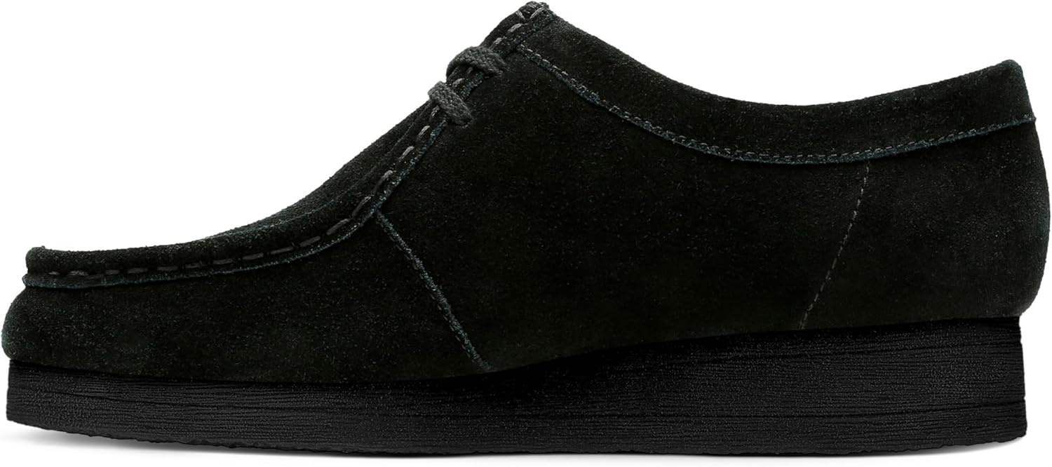 image:imageClarks Womens Padmora OxfordBlackBlack Suede