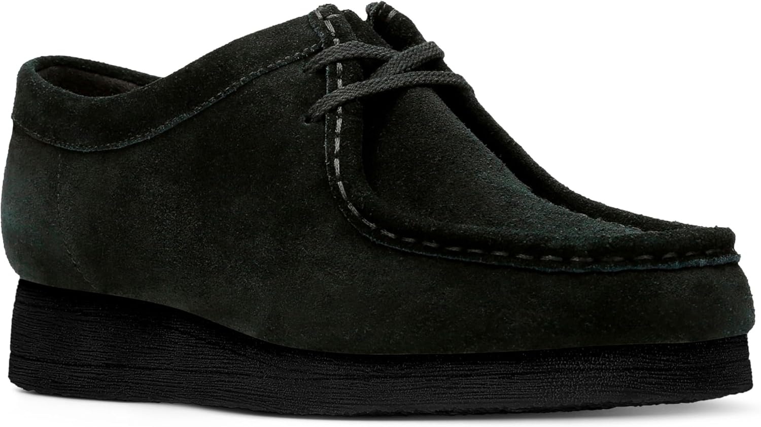 image:imageClarks Womens Padmora OxfordBlackBlack Suede