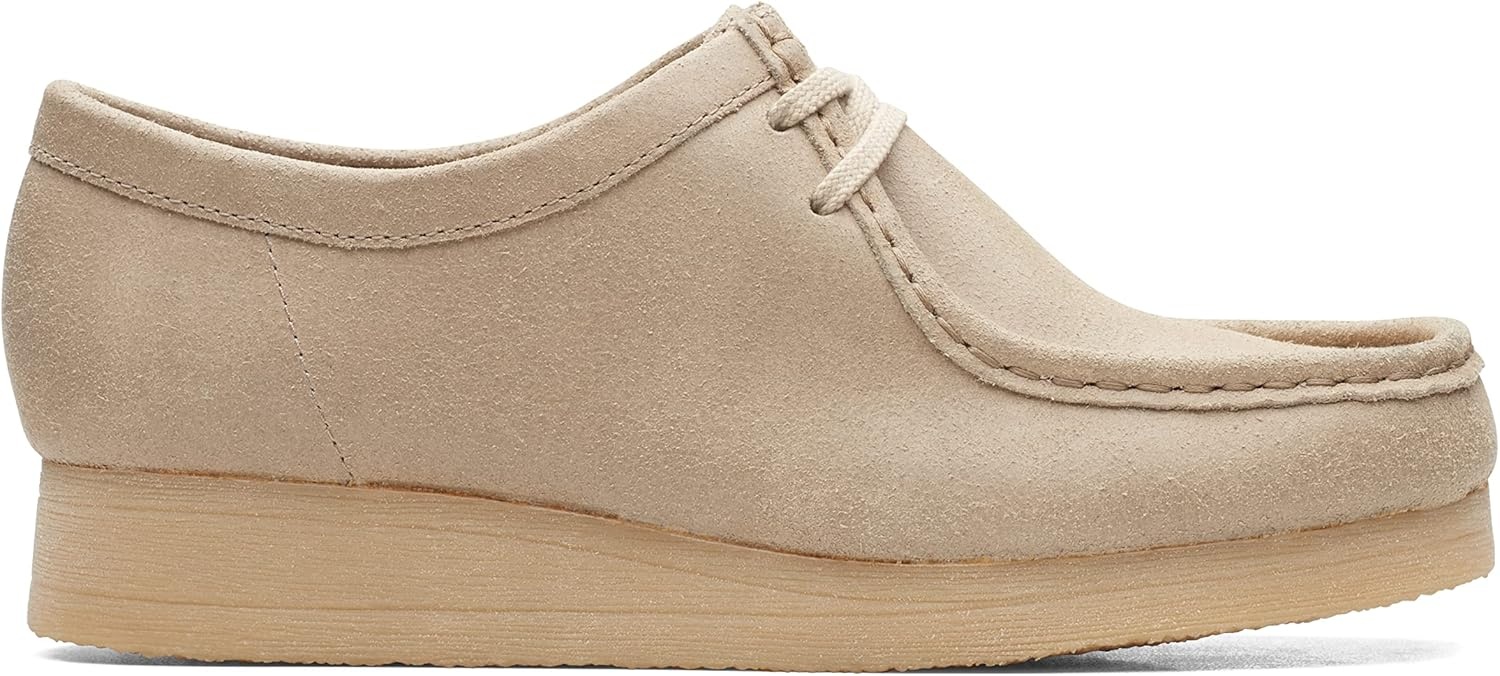 image:imageClarks Womens Padmora OxfordTaupe Distressed