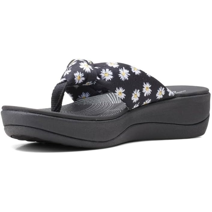 image:imageClarks Womens Arla Glison Flip FlopBlack Floral Print