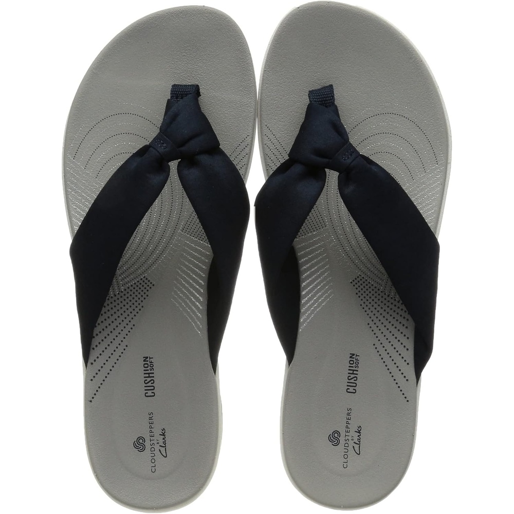 image:imageClarks Womens Arla Glison Flip FlopBlue Heather Fabric