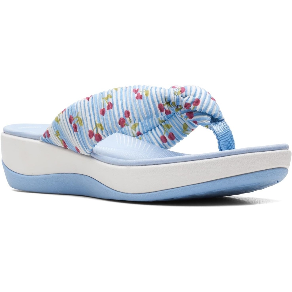 image:imageClarks Womens Arla Glison Flip FlopBlue Synthetic