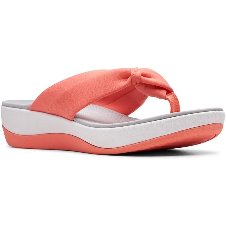 image:imageClarks Womens Arla Glison Flip FlopCoral Synthetic