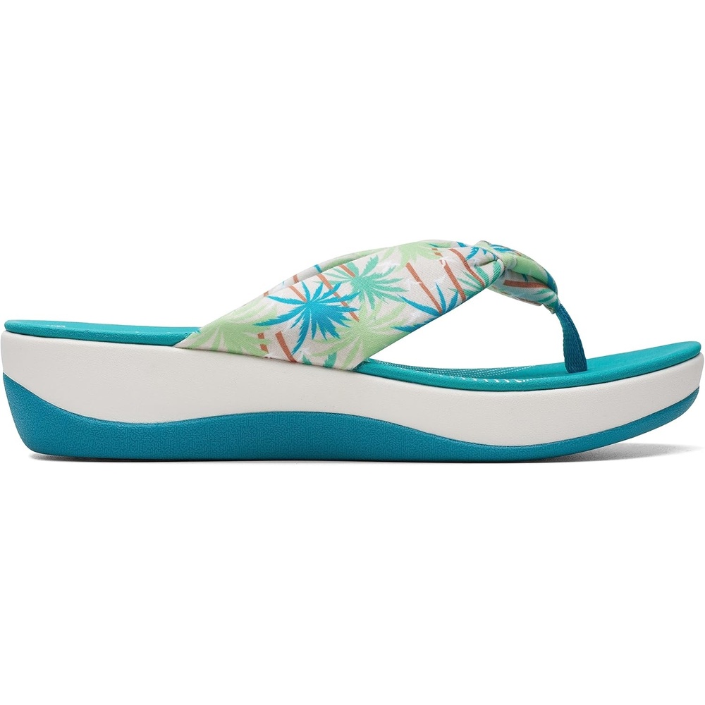 image:imageClarks Womens Arla Glison Flip FlopGreen Combi