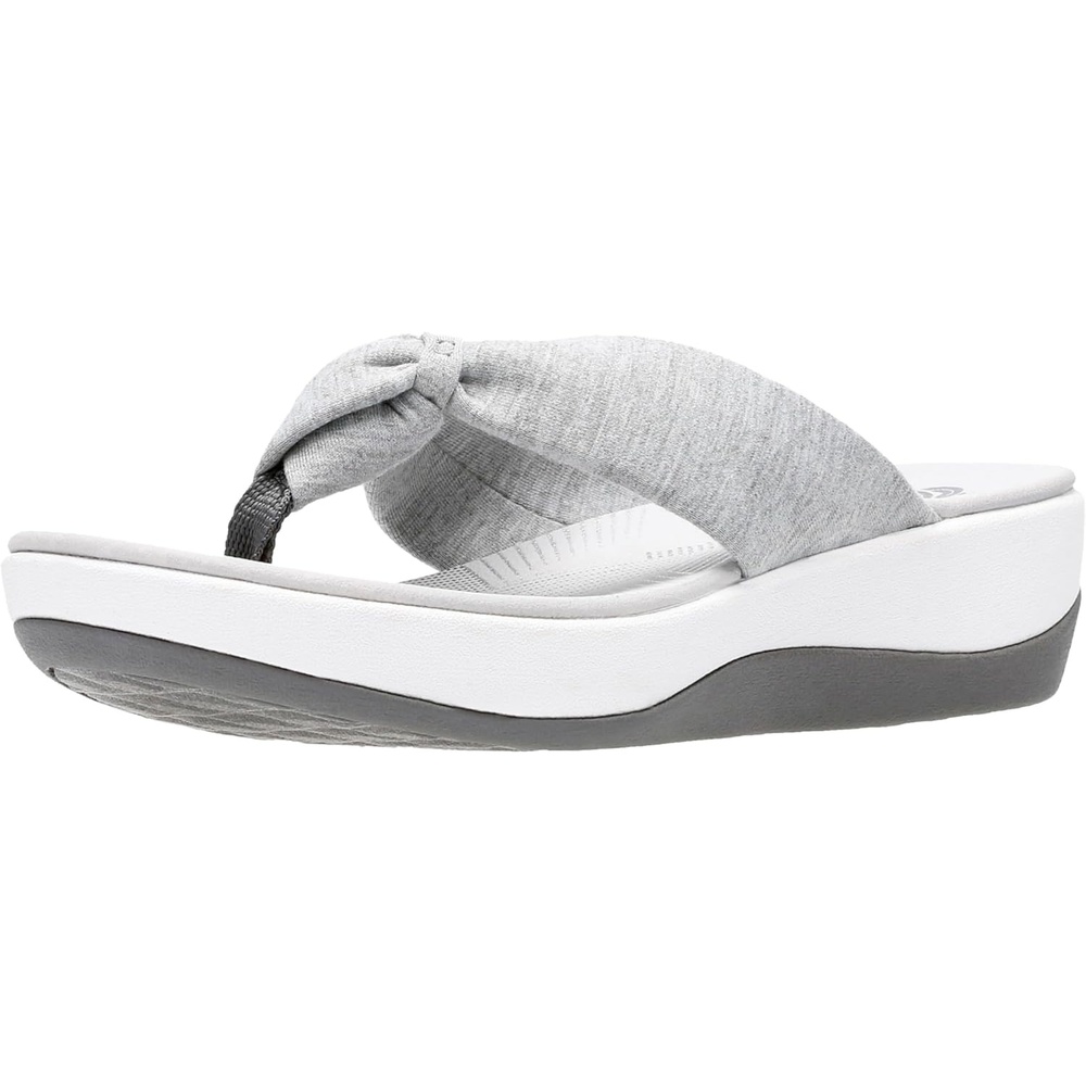 image:imageClarks Womens Arla Glison Flip FlopGrey Fabric