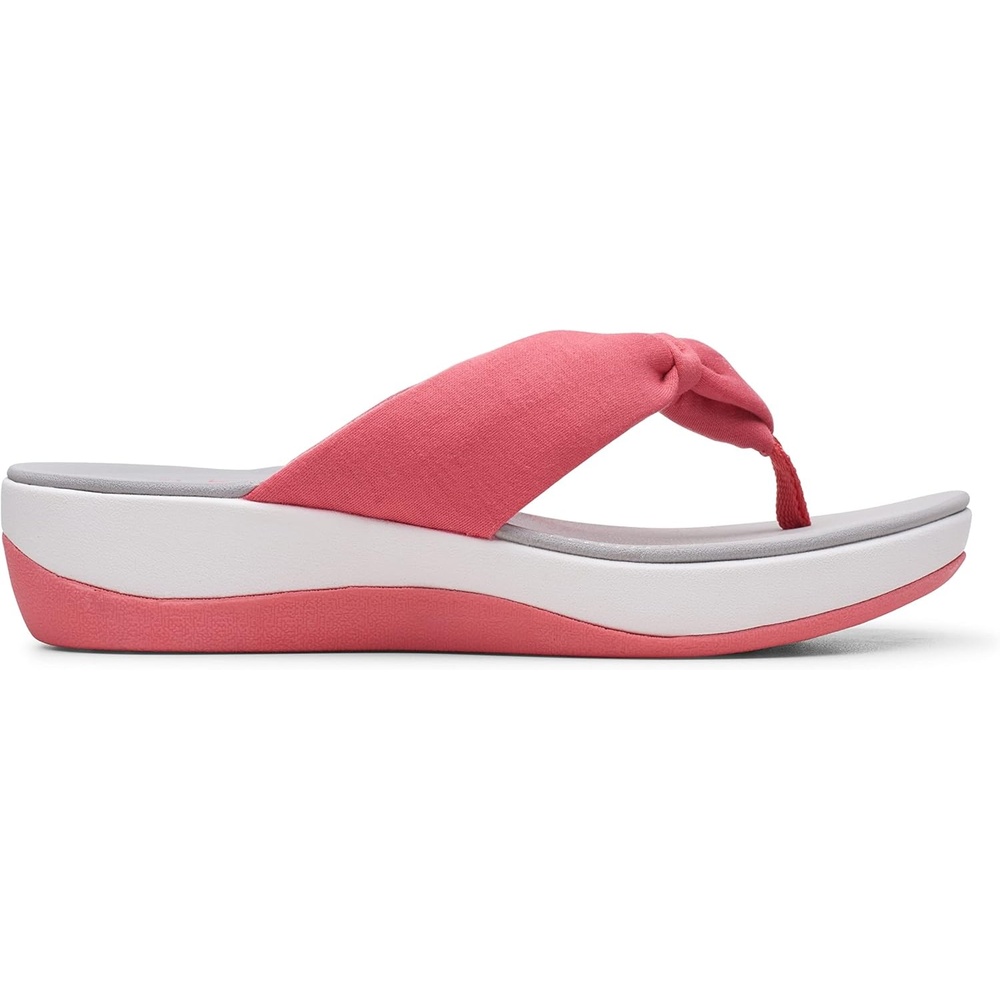 image:imageClarks Womens Arla Glison Flip FlopRed Raspberry Raspberry