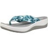 Aqua Floral Textile