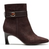Dark Brown Suede
