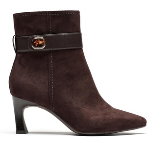 Clarks womens Tammitha Nora(Dark Brown Suede)